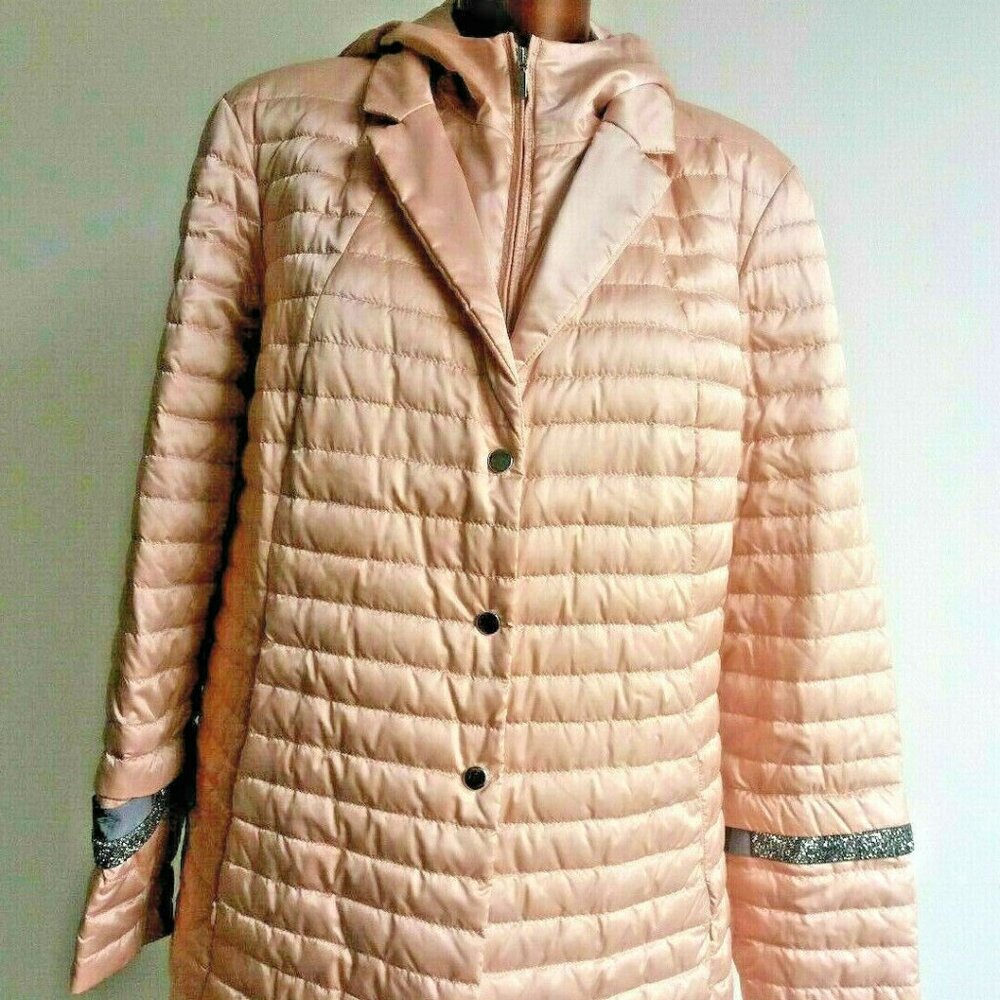 Max Mara for Marina Rinaldi  100% Goose Down Short Coat/Jacket* XXL